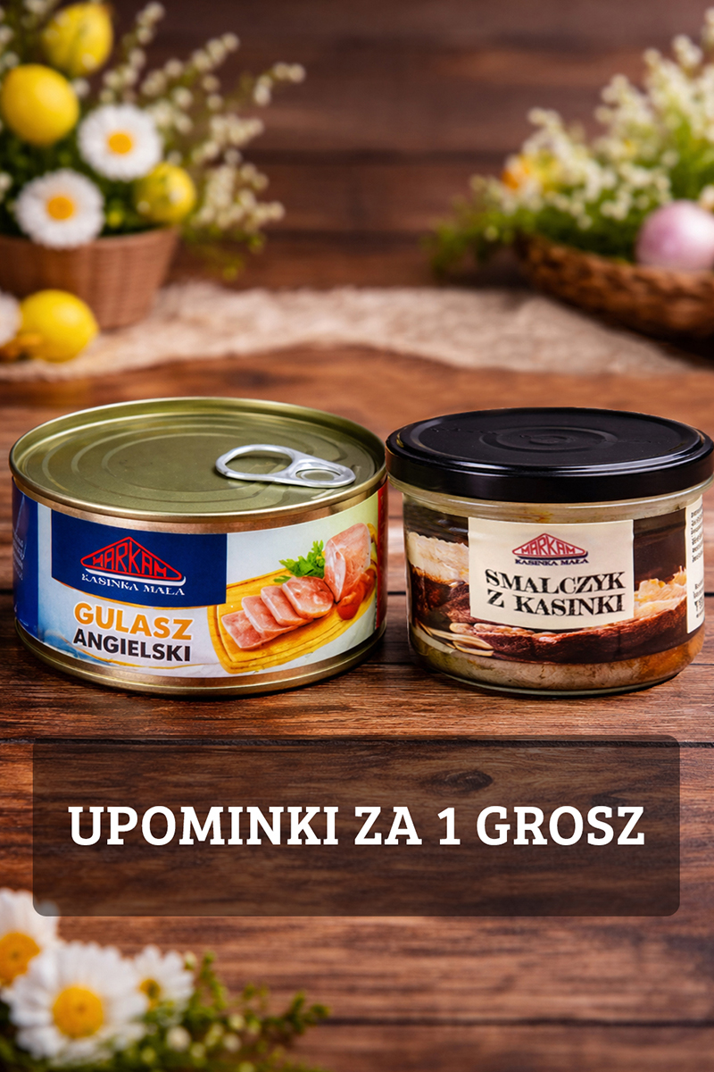 Gratisy do Wielkanocnego Zestawu Wędlin 5 kg - Markam Kasinka Mała