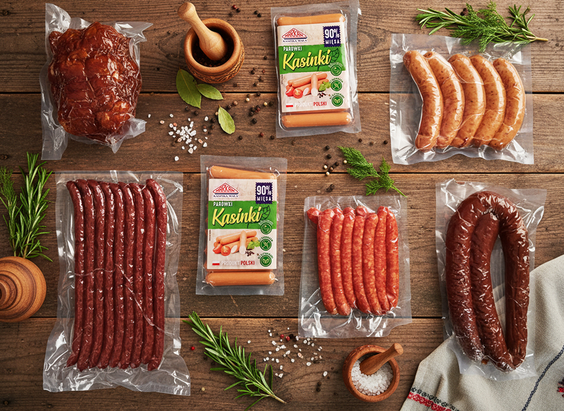 Zawartość zestawu wędlin Deluxe - Markam Kasinka Mała