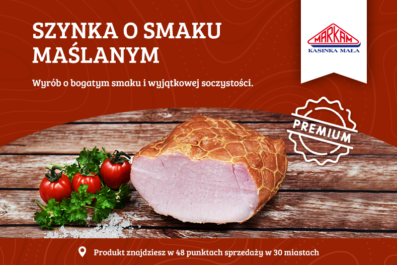 Szynka o smaku maślanym