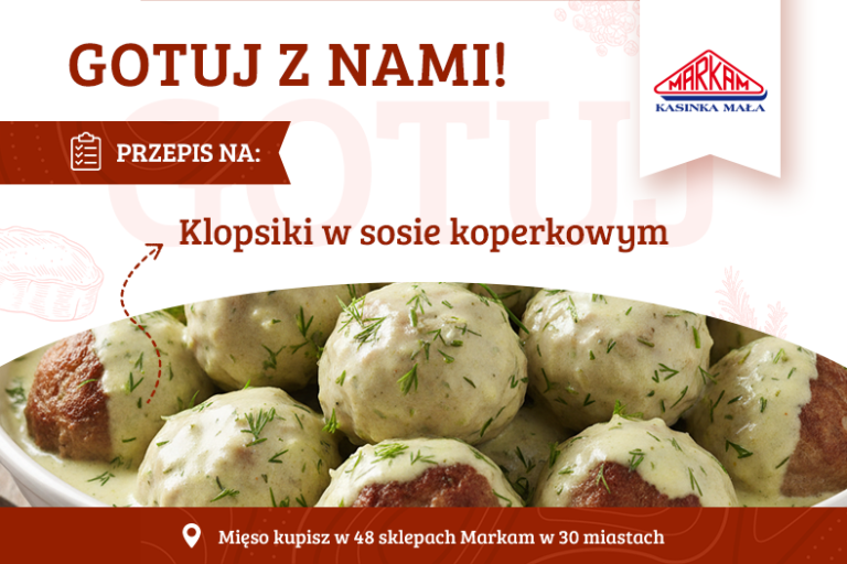 Przepis na klopsiki w sosie koperkowym